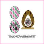 (image for) Easter Egg Quilt Block 2